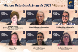 photo collage of we are brimbank award 2021 winners