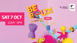 Be Bold Festival 2023 on Saturday 7 October from 11am to 5pm